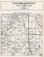 North Oberon Township, Benson County 1957